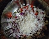 દેશી પરાઠા   પીઝા સ્ટાઈલ રેસીપી સ્ટેપ1ફોટો