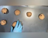 A picture of step 7 of Cinnamon - Rum raisin oatmeal cookies.
