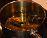 Foto del paso 5 de la receta: Pulpo asado con textura de batata y cebolletas en tempura negra