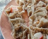 A picture of step 8 of Siomay Ayam Udang / Steamed Chicken and Shrimp Dumplings.