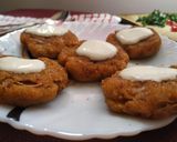 A picture of step 8 of Moong Dal Tikki.