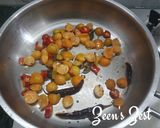 A picture of step 2 of Cape Gooseberry Chutney.
