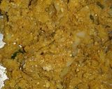 A picture of step 4 of Besan stuffed potatoes.