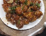 A picture of step 5 of Schezwan paneer crispy.