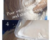 A picture of step 3 of Ekuru (White Moi Moi) updated.