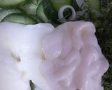 عکس مرحله 2 از دستور سالاد خیار و پیازچه🥗