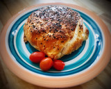 Foto del paso 5 de la receta: Hojaldre de Camembert con jamón y cebolla