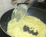 A picture of step 2 of Coconut burfi using milk powder.