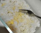 Foto langkah ke 1 dari resep Salmon Mentai Baked Rice.