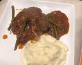 A picture of step 6 of Osso buco.