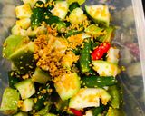 A picture of step 2 of Mango green chillies pickle.