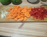 Foto del paso 1 de la receta: Revuelto rápido y fácil de verduras