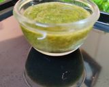 A picture of step 2 of Green chutney.