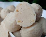 Foto langkah ke 7 dari resep Bakso Ayam Udang (kenyal, garing tanpa baking soda).