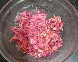 A picture of step 3 of Beetroot - Carrot Lachcha Pakora.