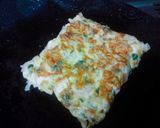 A picture of step 3 of Bread Stuffed Omlette.