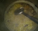A picture of step 3 of Khichri with chutney.
