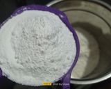 A picture of step 1 of Homemade Eggless Chocolate Cake Premix.