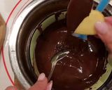 Une image de l'étape 9 de Sablés nappage chocolat noir et éclats de pistaches ❤.