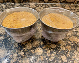 Foto del paso 14 de la receta: Pudding de bizcocho con melocotón en almíbar