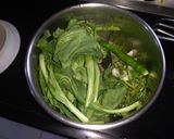 A picture of step 1 of Palak appe.