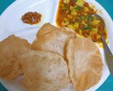 A picture of step 7 of Punjabi Aloo Puri (Delhi Special Road - Side Breakfast) Under 30 Minutes.