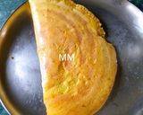 A picture of step 3 of Yellow Moong dal Dosa.