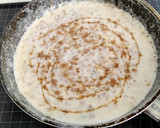 Foto del paso 7 de la receta: Espaguetis con setas y salsa de nata con soja texturizada