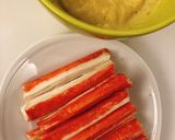 Hình bước làm 4 của món Thanh Cua Nướng với Sốt Mayonnaise Chuẩn Pháp 🇫🇷