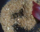 A picture of step 1 of Coconut stuffed Bajra Gond Barfi.