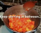 A picture of step 4 of Papaya Fruit Halwa.