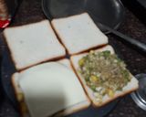 A picture of step 3 of Toast sandwich.
