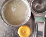 A picture of step 2 of Fresh Lemon-Ginger Sherbet Syrup.