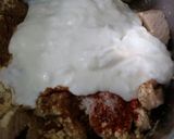 A picture of step 2 of Soya Malai Chaap.