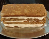 A picture of step 24 of Apple Spice Layer Torte with Caramel Mousse Filling and Frosting.