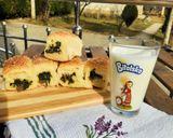 A picture of step 12 of Turkish Borek rolls (granny's version).
