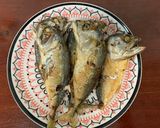 รูปขั้นตอนการทำที่ 7 ของ น้ำพริกกะปิ ไข่เจียวชะอม ปลาทูทอด
