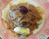 A picture of step 8 of Chicken Escabeche.