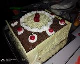 Foto langkah ke 7 dari resep Kue tart brownies kukus.