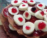 A picture of step 7 of Vegan gluten free pancakes.