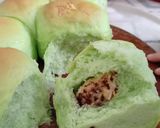 Foto langkah ke 7 dari resep Roti sobek pandan tanpa ulen.