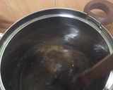 Foto langkah ke 3 dari resep Pulut pandan siram kolak duren.