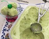 Foto langkah ke 12 dari resep No-Machine Matcha Ice Cream.