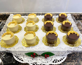 Foto del paso 19 de la receta: Tartitas de chocolate “negro y blanco”, rellenas con crema de nueces