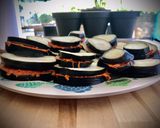 Foto del paso 3 de la receta Berenjenas rebozadas rellenas de sobrasada