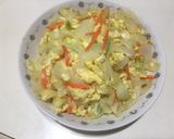 奶油味洋蔥炒蛋的食譜步驟3照片