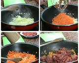 Foto del paso 2 de la receta: Berenjena rellena de carne picada