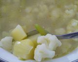 A picture of step 2 of Potato and Cauliflower Soup.