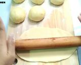 Foto langkah ke 4 dari resep Roti Sobek Cokelat Keju Super Lembut.