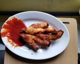 A picture of step 9 of Khooni finger chicken.
